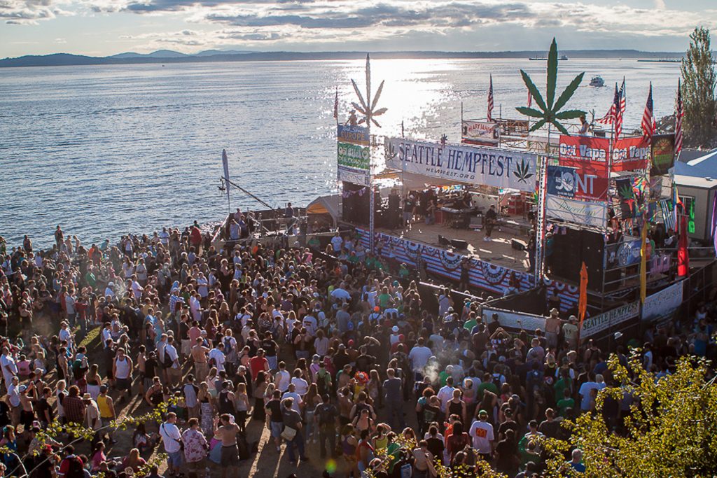 Photo courtesy of Seattle Hempfest