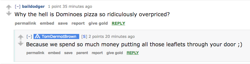 dominos pizza